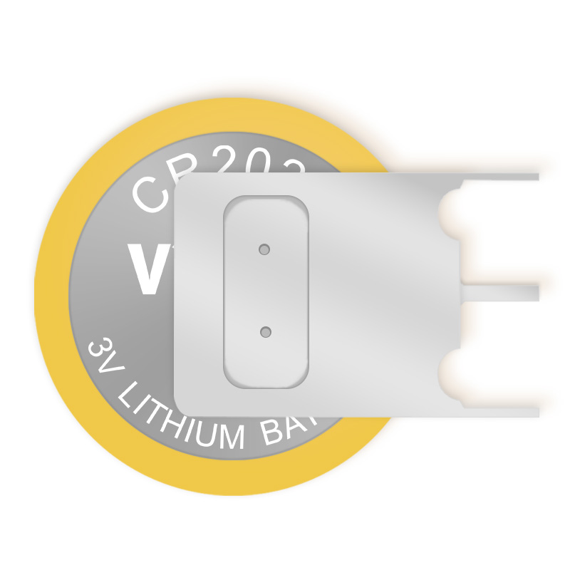 ViCep 3V CR2032-PEN3-Coin Battery w/ Terminations
